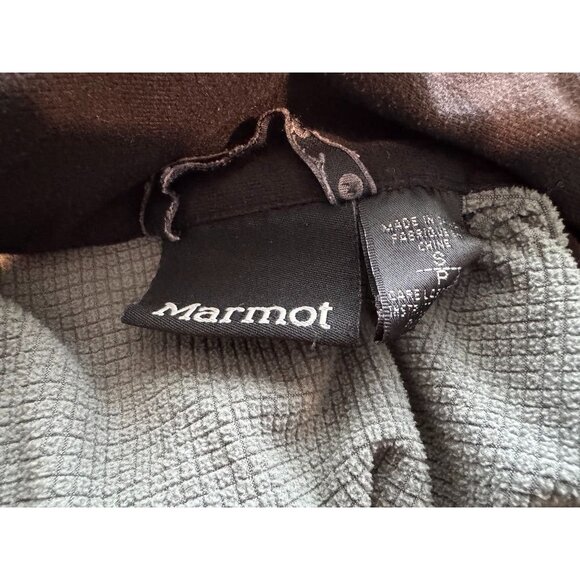 Marmot Approach Jacket Blue Full Zip Softshell Lined M 8064-3-K Men's Small S - Picture 10 of 12